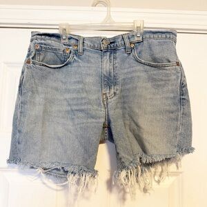 Levi’s 512 cutoff denim shorts